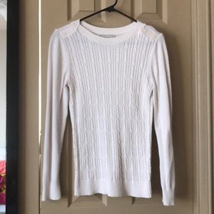 Cable knit sweater